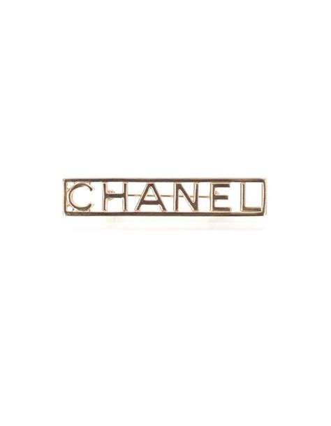 is chanel a name|chanel name brooch.